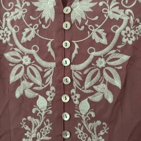 Soft Surroundings Briony Dress Dusty Rose Size XS - Picture 11 of 12